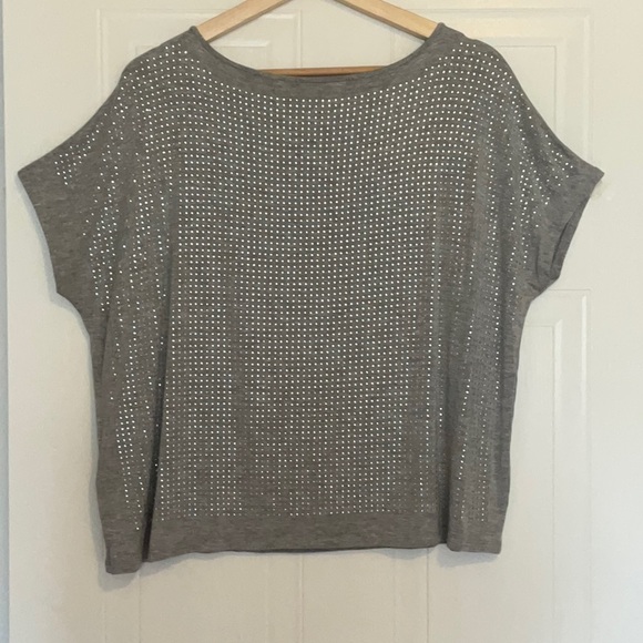 Gray Studded Top - Picture 2 of 5
